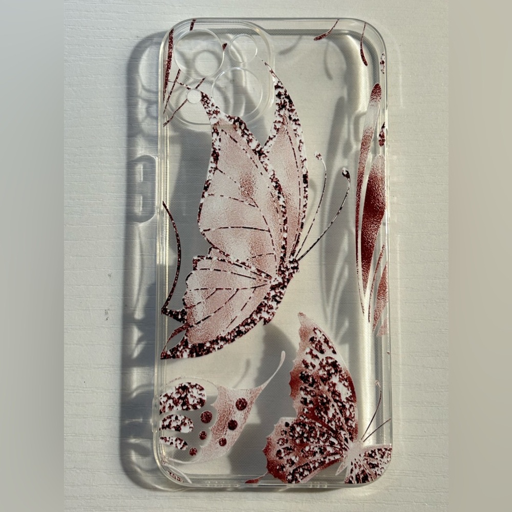 NWT butterfly iPhone 13/14 plastic case FREE with $25 purchase